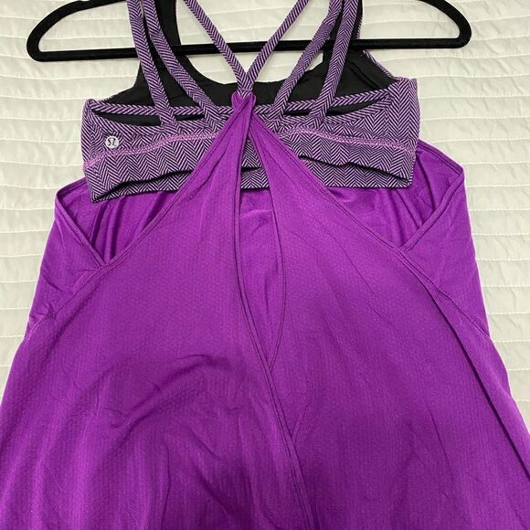 Lululemon Nouveau Limits Tank Built in Bra Women Size 6 - Picture 4 of 9